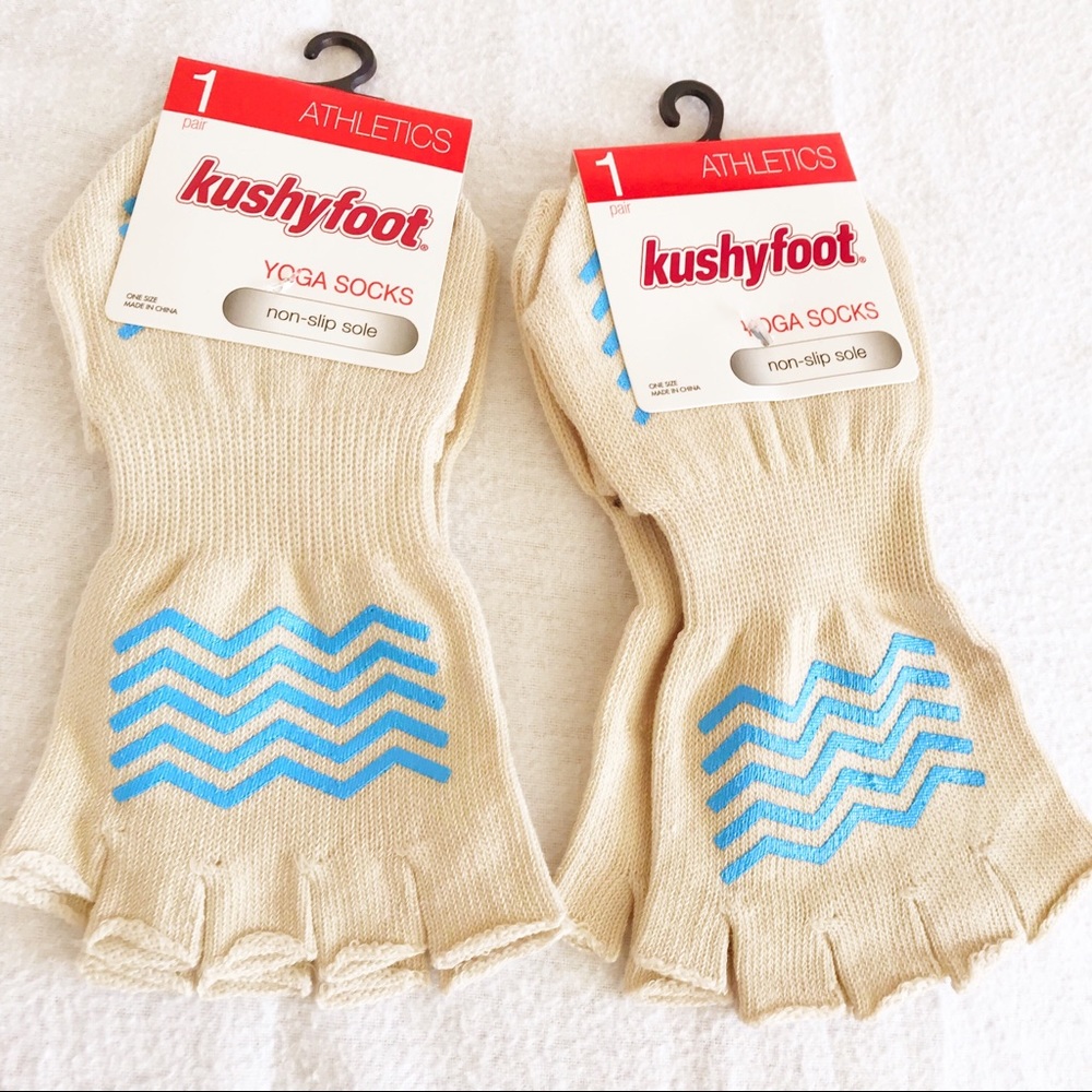 •••Two Pairs of Yoga Socks Women 6-10•••